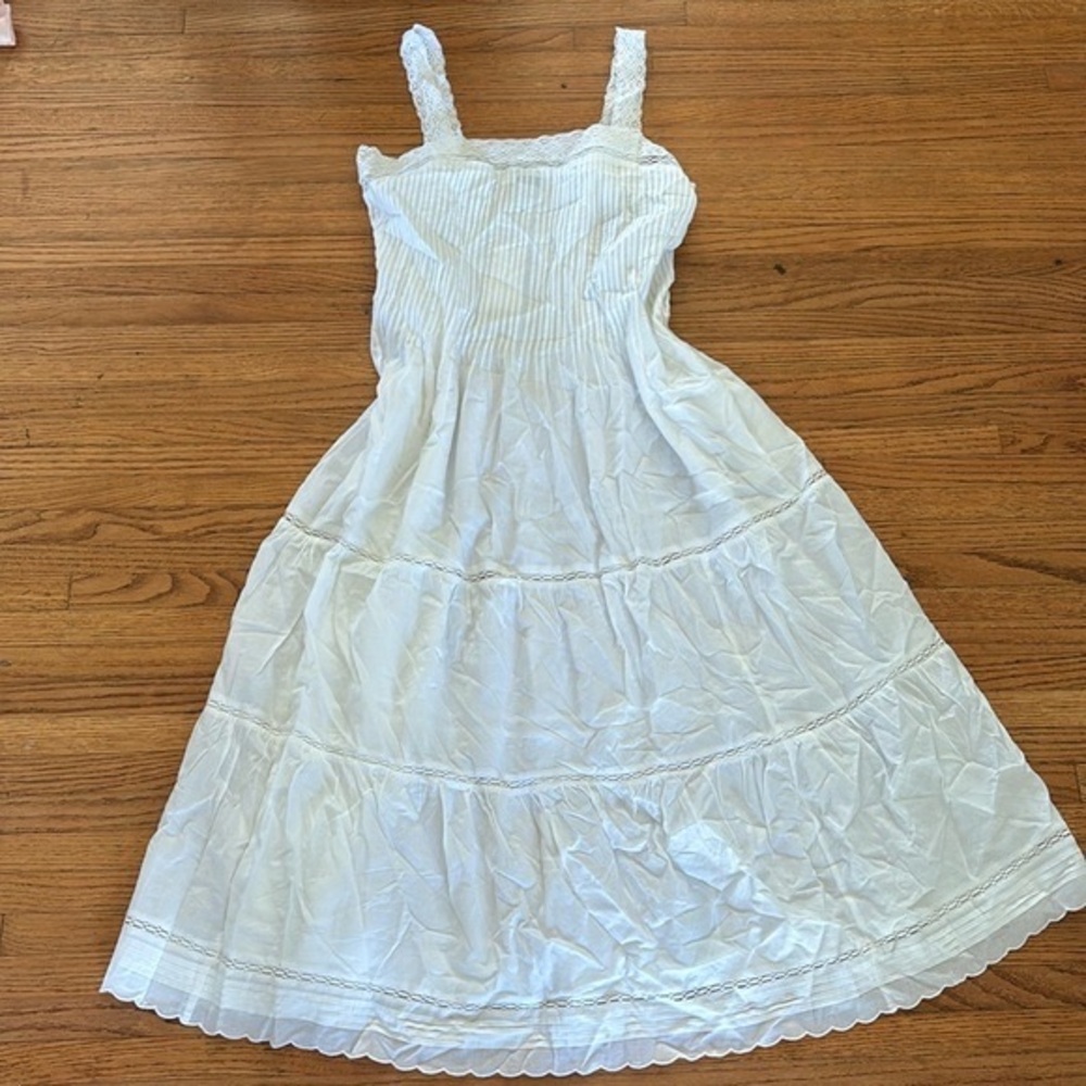Polo Ralph Lauren white sleep dress in cloud